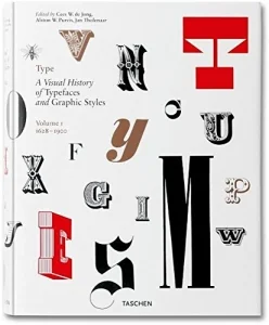 Book cover: typeface history reference