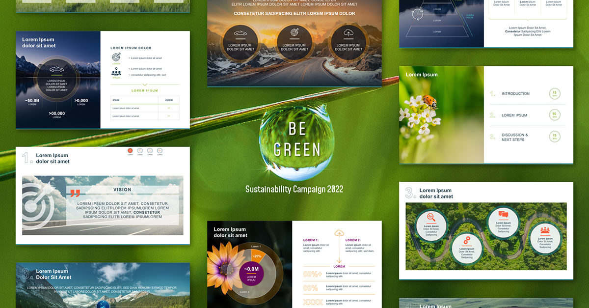PowerPoint Agentur HiLo Referenz Sustainability